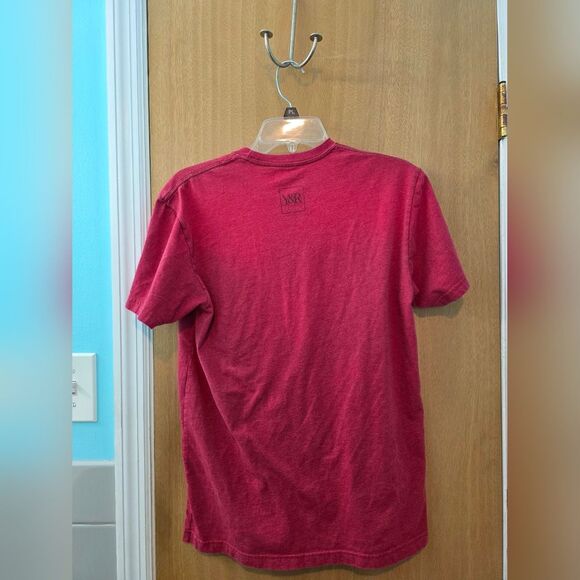 Young & Reckless Red Short Sleeve Tee Mens M - Picture 2 of 3